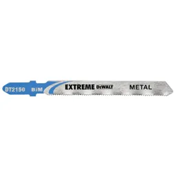 DeWalt T118AF Extreme Metal Cutting Jigsaw Blades - Pack of 3