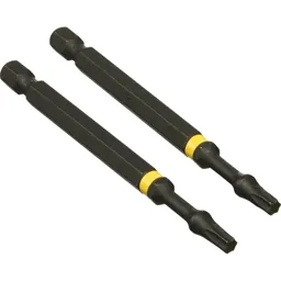 DeWalt Extreme Impact Torsion Torx Screwdriver Bit - T20, 85mm, Pack of 2