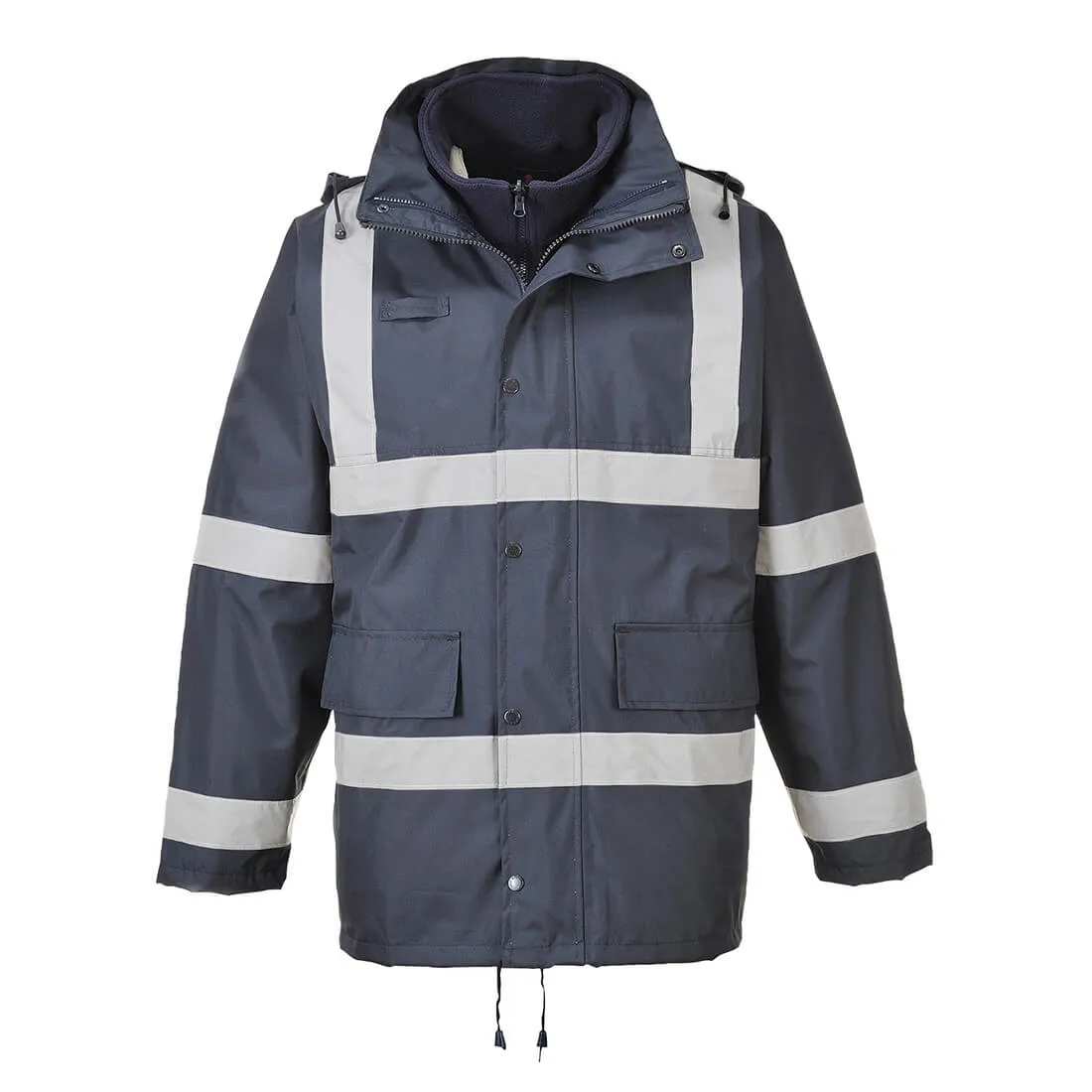Portwest S431 Iona 3in1 Traffic Jacket - Navy, 2XL