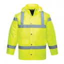 Oxford Weave 300D Class 3 Hi Vis Traffic Jacket - Yellow, XL