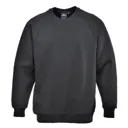 Portwest Mens Roma Sweatshirt - Black, M