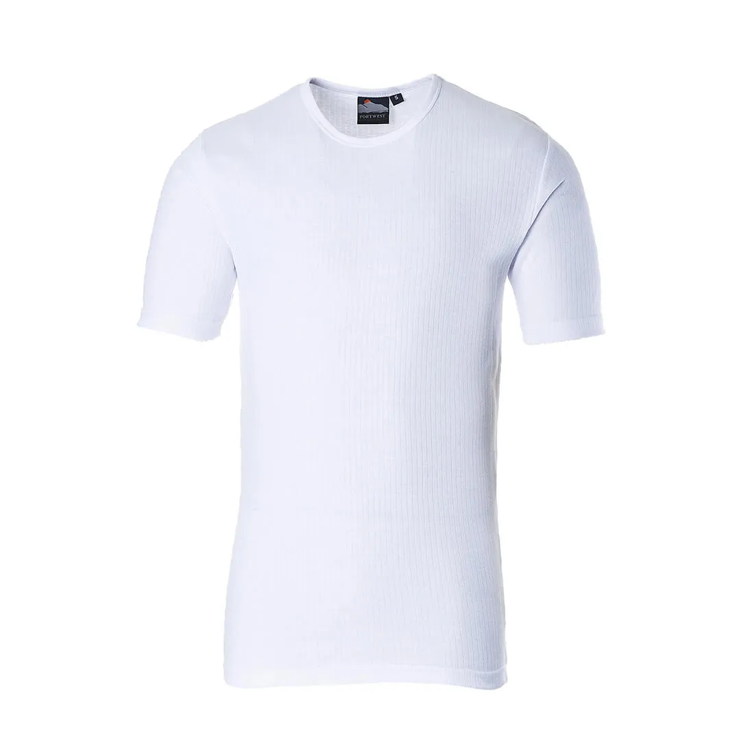Portwest Thermal Short Sleeve T Shirt - White, M