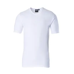 Portwest Thermal Short Sleeve T Shirt - White, XL