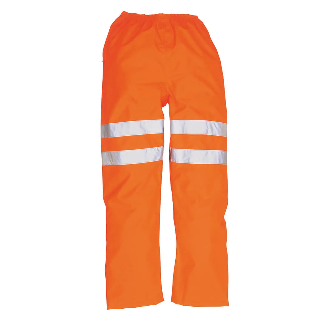 Oxford Weave 300D Class 2 GO/RT Hi Vis Traffic Trousers - Orange, S