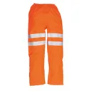 Oxford Weave 300D Class 2 GO/RT Hi Vis Traffic Trousers - Orange, M