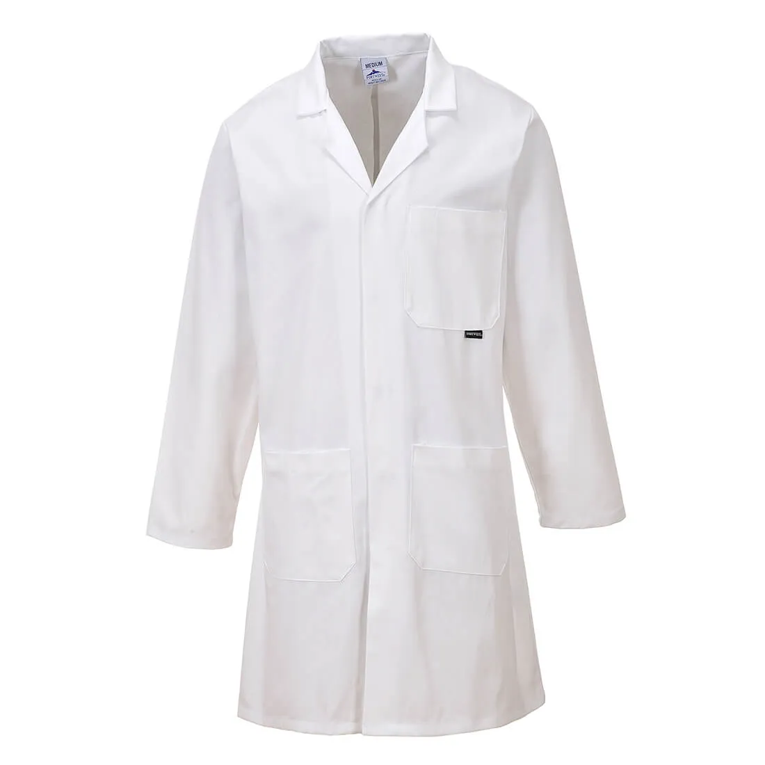Laboratory Cotton Coat - White, XL