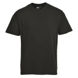 Portwest B195 Turin Premium T-Shirt - Black, XL