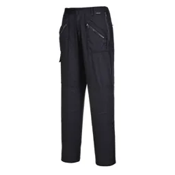Portwest Ladies S687 Action Trousers - Black, Extra Large, 31"