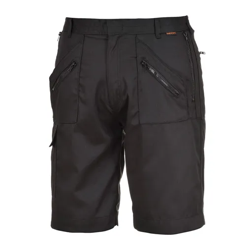 Portwest S889 Action Shorts - Black, 2XL
