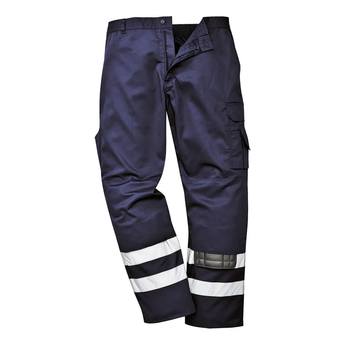 Portwest Iona S917 Safety Trousers - Navy Blue, Small, 31"