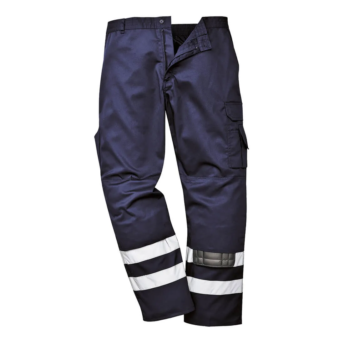 Portwest Iona S917 Safety Trousers - Navy Blue, Small, 33"