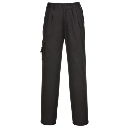 Portwest C099 Ladies Combat Trousers - Black, Small, 31"