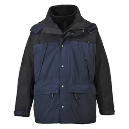 Orkney Mens 3-in-1 Breathable Jacket - Navy, S