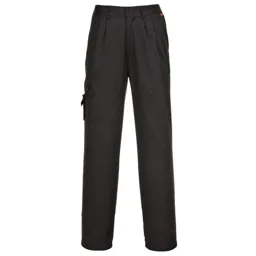 Portwest C099 Ladies Combat Trousers - Black, Large, 33"