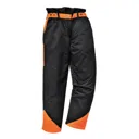 Portwest CH11 Chainsaw Trousers - Black, Small, 31"