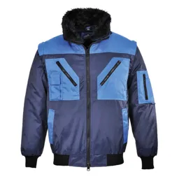 Portwest PJ20 Pilot Jacket 2 Tone - Navy, M