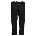 Biz Weld Mens Flame Resistant Trousers - Black, Extra Large, 32"