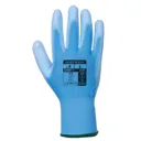 Portwest PU Palm General Handling Grip Gloves - Blue, L