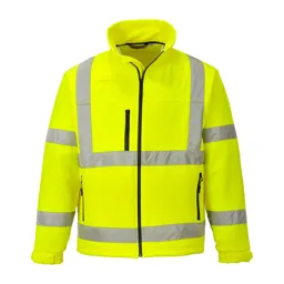 Portwest S424 Hi Vis Softshell jacket - Yellow, L