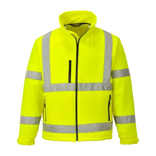 Portwest S424 Hi Vis Softshell jacket - Yellow, 3XL