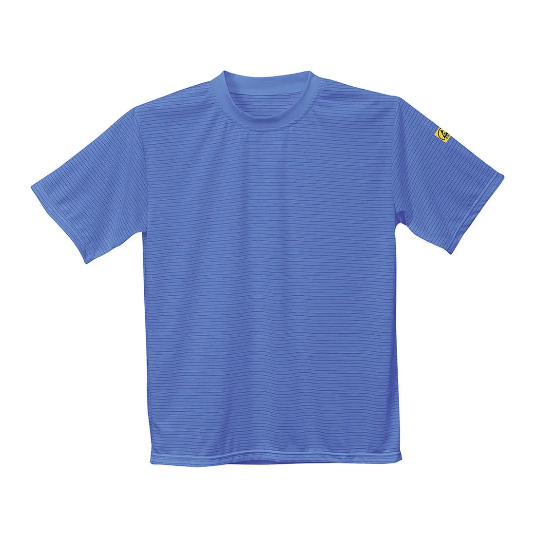 Portwest Mens Anti Static ESD T Shirt - Blue, XL