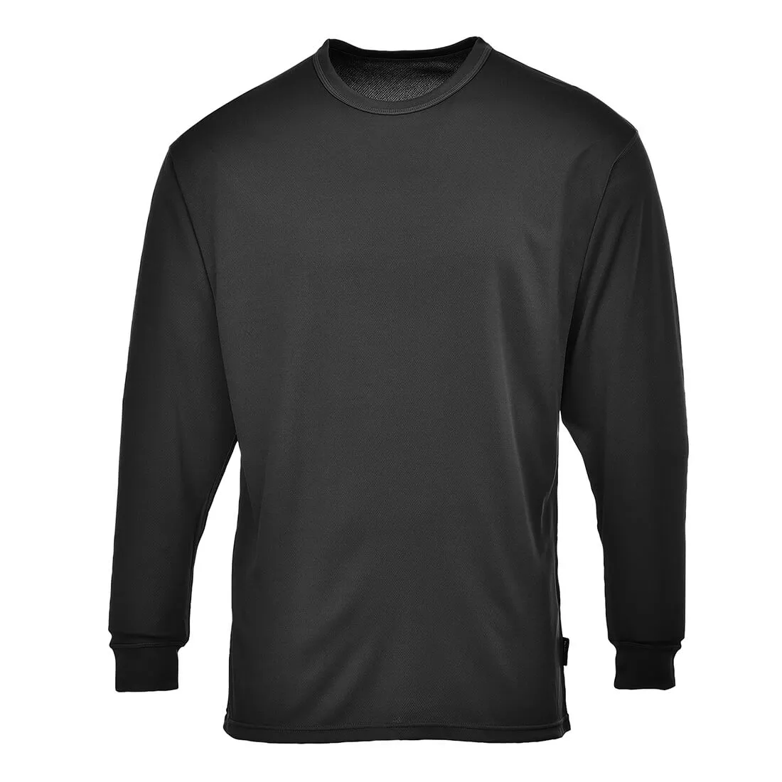 Base Layer Thermal Top Long Sleeve - Black, L
