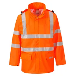 Sealtex Flame Resistant Hi Vis Jacket - Orange, XL