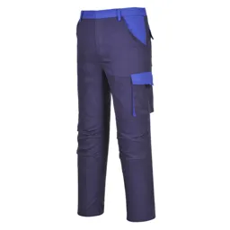Portwest CW11 Poznan Trousers - Navy Blue, Small, 31"