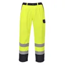 Biz Flame Pro Mens Flame Resistant Trousers - Yellow, M