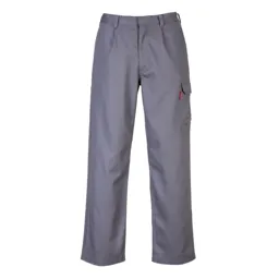 Portwest BZ31 Bizweld Cargo Pants - Grey, 5XL, 31"