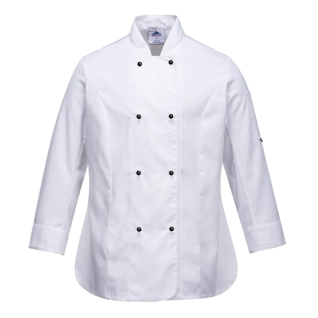 Portwest Ladies Rachel Chefs Jacket - White, M