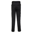 Portwest Slim Fit Combat Trousers - Black, 42", 31"