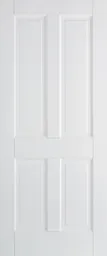 Canterbury Solid Core FD30 Internal Door - White Primed - 4P 1981 x 762mm White   WFCAN4P30FC