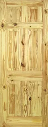 LPD Knotty Pine 6P Internal Door 1981 x 610 (24") Unfinished