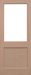 LPD 2XG 1L Unglazed External Door 1981 x 762 (30") Unfinished Hemlock