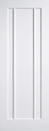 Lincoln Solid Core FD30 Internal Door - White Primed - 2040 x 826mm White   WFLINCOLNFC826
