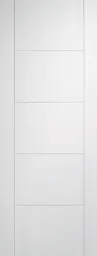 Vancouver Internal Door - White Primed - 2040 x 826mm White   WFVAN826