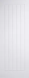 Mexicano Solid Core FD30 Internal Door - White Primed - 1981 x 686mm White   WFMEXFC27