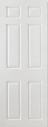 LPD Smooth 6P Square Top Internal Fire Door 1981 x 610 (24") Primed White Composite