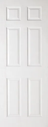 LPD Textured 6P Internal Fire Door 1981 x 686 (27") Primed White Composite