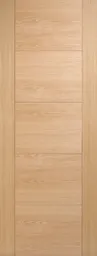 Vancouver Solid Core Internal Door - Prefinished - 2040 x 726mm Oak   OVAN726