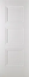 LPD Amsterdam 3P Internal Door 1981 x 762 (30") Primed Plus White