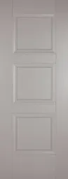 LPD Amsterdam 3P Internal Door 1981 x 610 (24") Silk Grey Primed Plus