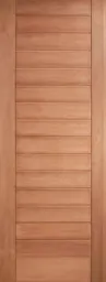 LPD Hayes M&T External Door 1981 x 762 (30") Unfinished Hardwood