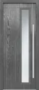 LPD Shardlow Glazed External Door Set 2030 x 890 (35") Pre-Finished Grey Composite