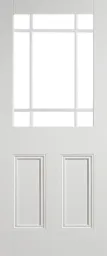 LPD Downham Unglazed Internal Door 1981 x 686 (27") Primed White