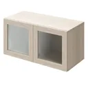 GoodHome Atomia Oak effect Modular furniture cabinet, (H)375mm (W)750mm (D)350mm