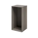 GoodHome Atomia Matt Grey oak effect Modular furniture cabinet, (H)750mm (W)375mm (D)350mm