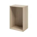 GoodHome Atomia Oak effect Modular furniture cabinet, (H)750mm (W)500mm (D)350mm
