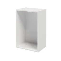 GoodHome Atomia White Modular furniture cabinet, (H)750mm (W)500mm (D)350mm
